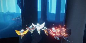 他のプレイヤーと一緒にエリアを散策できる