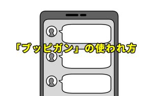 「ブッピガン」の使われ方